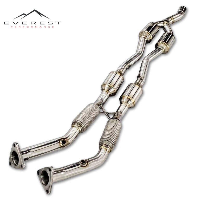 For VW R36 Magotan 3.6 2008-2011 High Performance Car Exhaust System Stainless Steel Exhaust Downpipe