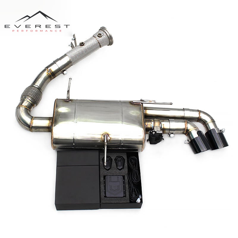 SS304 Catback Exhaust Downpipe for BMW I8 1.5T 2014-2019 Exhaust Free Flow Pipe Muffler with Valve Control System