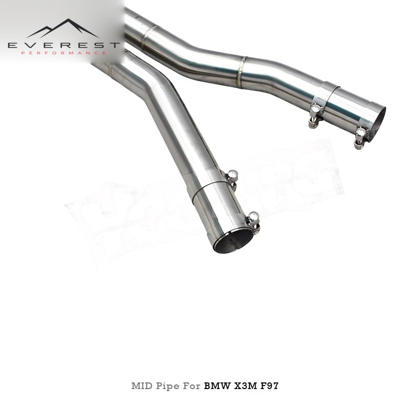 Stainless Steel Equal Length with Z Mid Pipes for BMW X3M/X4M F97/F98 3.0T 2019-2023 Exhaust Pipes Prices