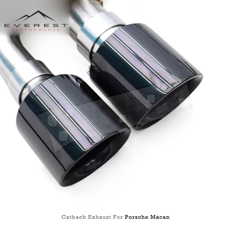 SS304 Exhaust Pipe System for Porsche Macan 2.0T 2019-2024 Sport Car Valve Complete Exhaust System
