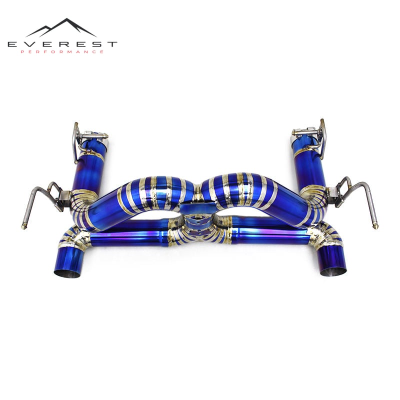 Titanium Catback Exhaust System for Ferrari 488( 2015-2019) Alex Catback Exhaust Pipes