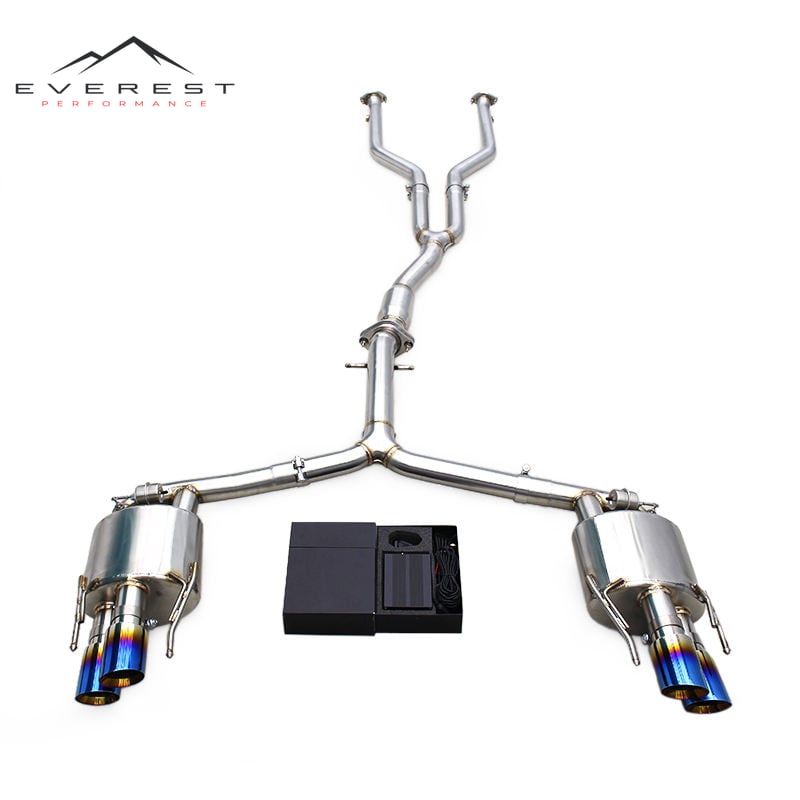 Race Sport Catback for Lexus ISF/IS F 5.0L 2007-2014 Stainless Steel Muffler Exhaust System With Valved Control