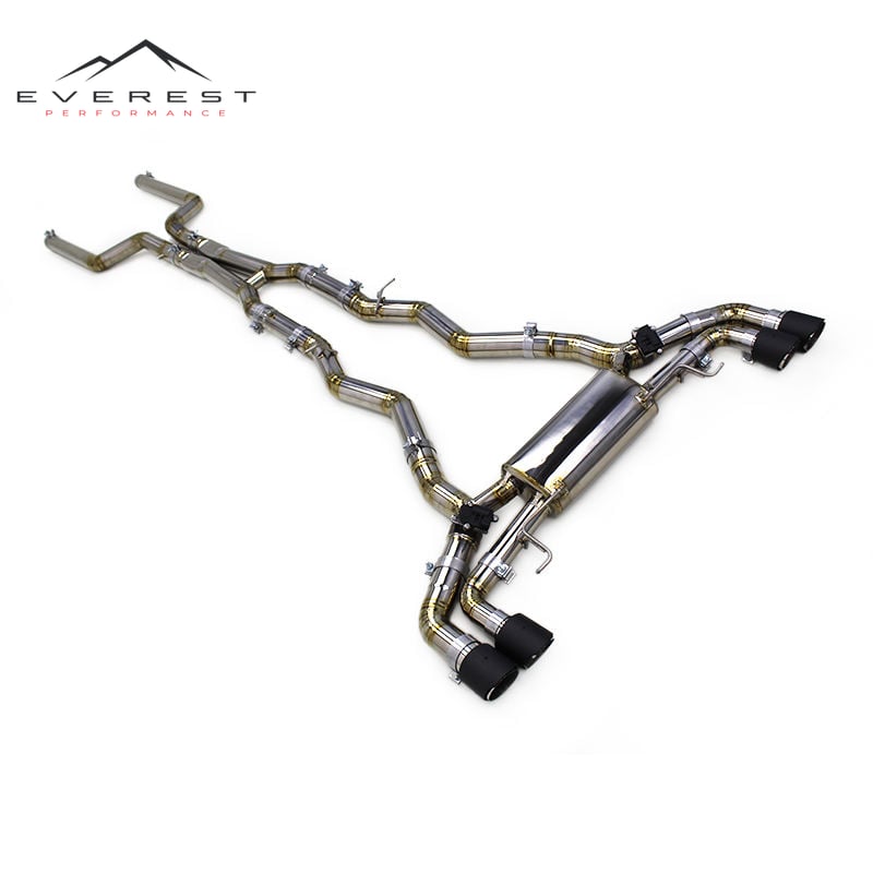Titanium Exhaust System for BMW M8 F91/F92/F93 4.4T 2019-2023 Valvetronic Muffler Catback Modified Sounds