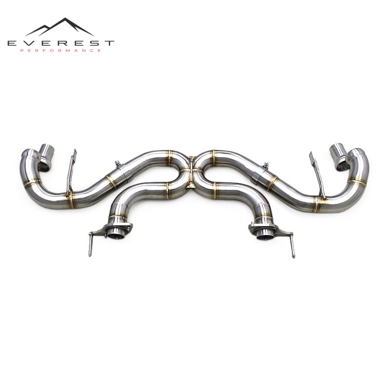 Stainless Steel Exhaust Pipes for Aston Martin V8 Vantage 4.7 (2009-2022) Tuning Free Flow Exhaust Pipe