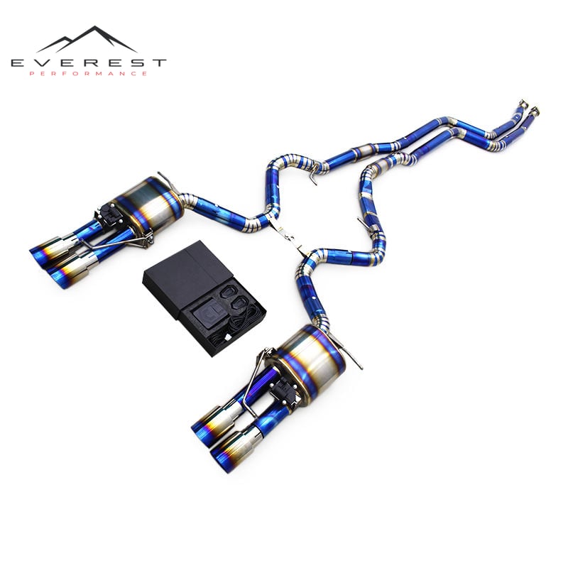 Titanium Exhaust Pipe System for BMW 335/335i E90/E92/E93 N54 N55 3.0T 2007-2015 Valvetronic Exhaust System