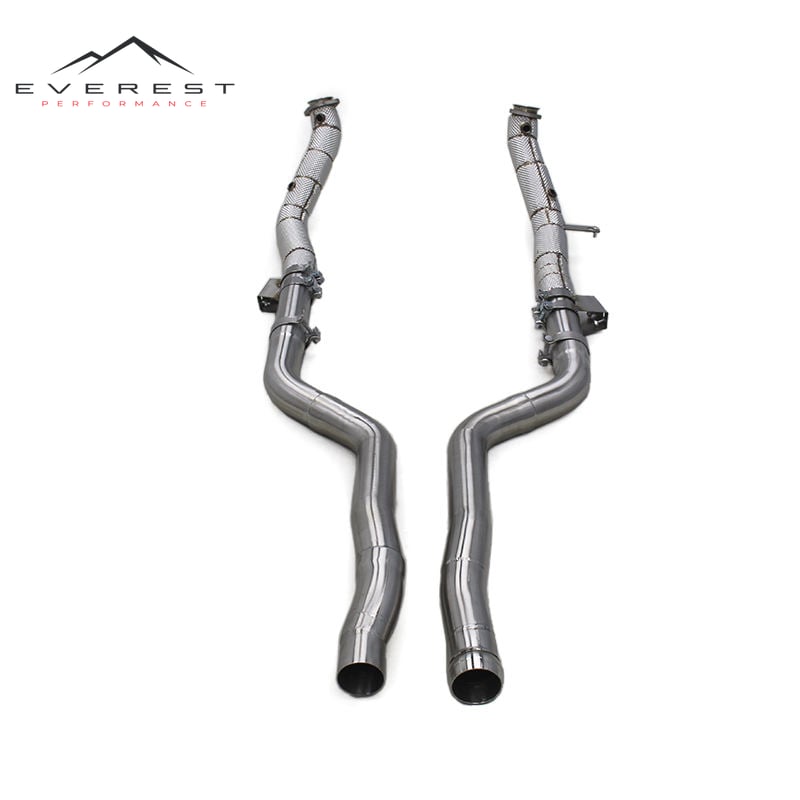 Ready Exhaust Downpipe for Mercedes-Benz CLS63/CLS63S AMG 2007-2017 Free Flow Stainless Steel Exhaust Pipe Car Exhaust System