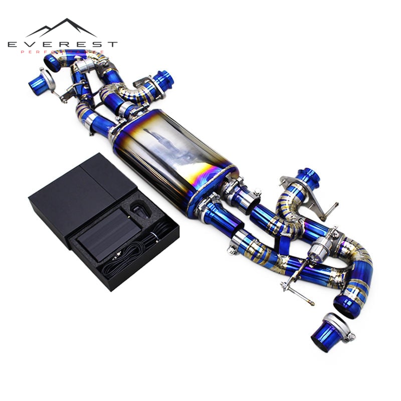 Titanium Catback for Aston Martin Vantage V8 4.7( 2009-2022) Valve Exhaust System