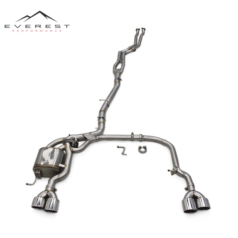 Catback Exhaust for BMW 530/530i E60 2004-2010 Performance Valvetronic Stainless Steel Pipe Muffler Exhaust System