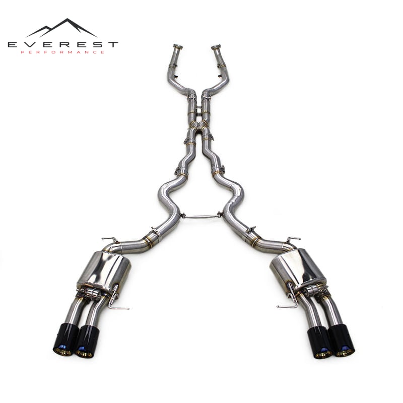 Stainless Steel Catback Exhaust for BMW M6 F06/F12 4.4T 2012-2016 Escape Exhaust Pipe Muffler Valve Car Exhaust System