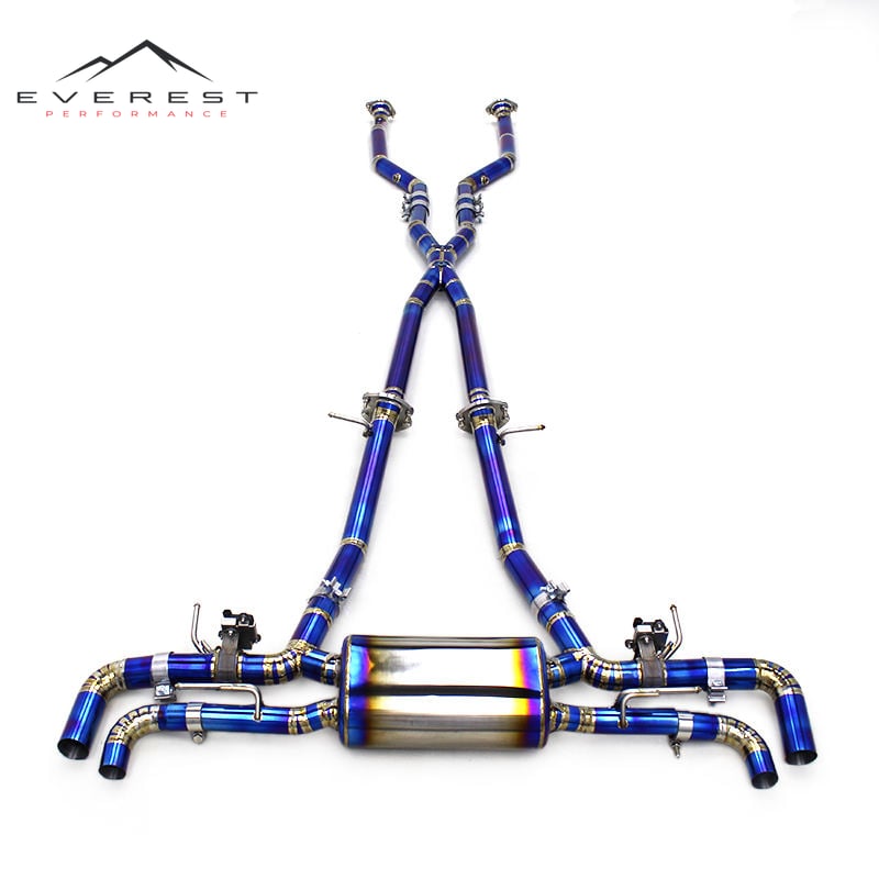 Catback Exhaust for Lexus LC500 5.0L 2016-2018 Tuning Titanium Pipe Muffler Valvetronic Exhaust System Car Parts Escape