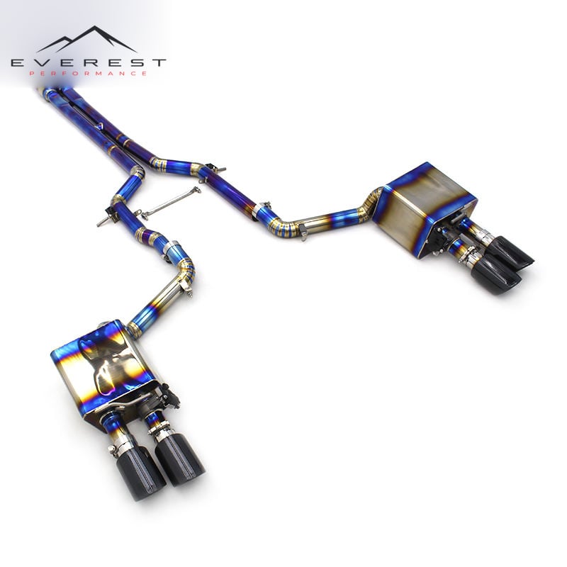 Catback Titanium Exhaust Pipe Valvetronic Exhaust Muffler Catback for Porsche Panemera 970 3.0 3.6 4.8 2009