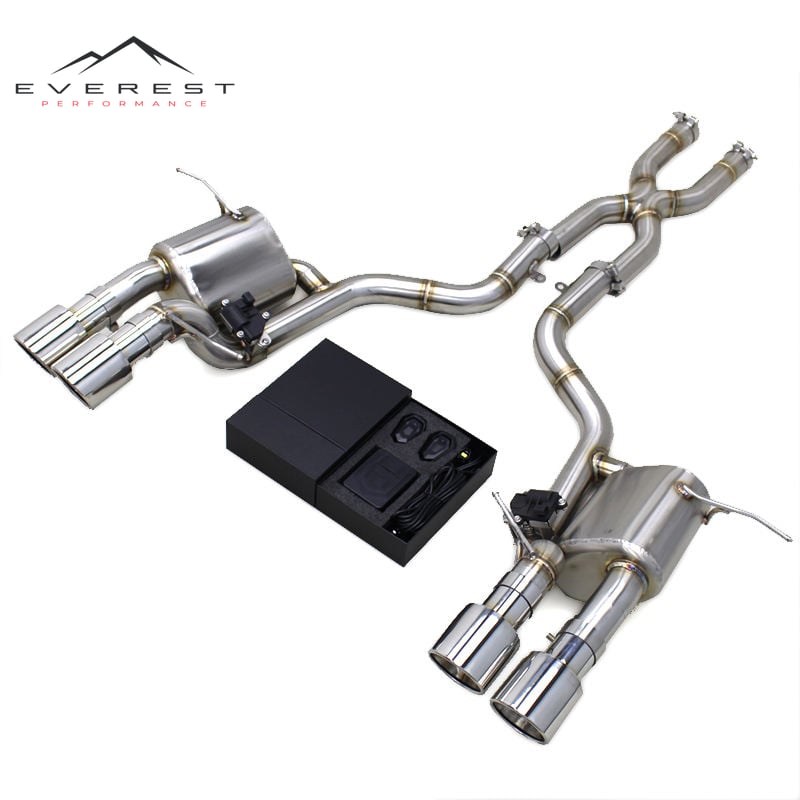 SS304 Exhaust Pipe System for Maserati Quattroporte 4.2L 2004-2011 Performance Valvetronic Exhaust with Remote Control Kit