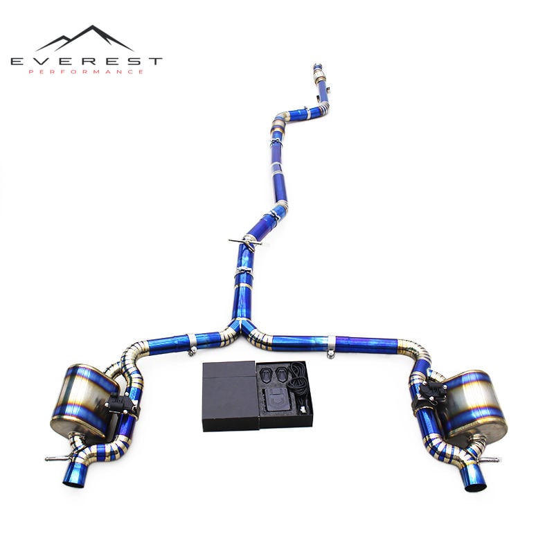 Race Titanium Performance Valvetronic Exhaust Catback for Mercedes-Benz E300 W213 2.0 2015-2023 Enhanced Sound Exhaust System