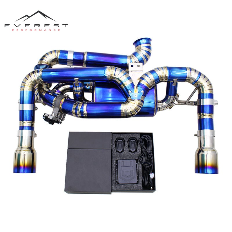 Titanium Exhaust Pipe System for Lotus Emira 2.0T 2021-2022 Muffler Valvetronic Valve Catback Exhaust With Remote Controller