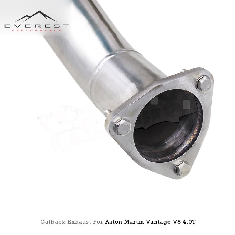 Custom Catback Muffler with Remote Control for Aston Martin Vantage V8 4.0T 2018+ Supersport Titanium Pipe Valved Exhaust System