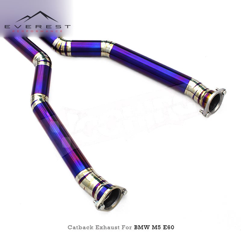 Titanium Performance Valvetronic Valved Muffler Catback Exhaust System for BMW M5 E60 5.0L 2003-2010 MP Tip Control Kit
