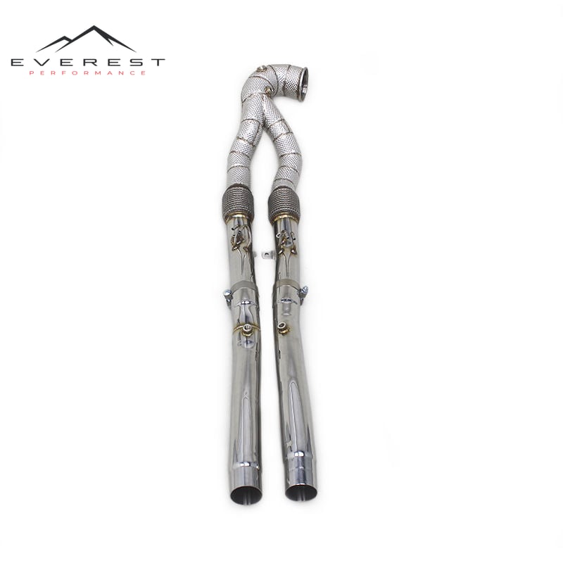Exhaust Header Downpipe Front Pipe for Audi RS3/TTRS 2.5T 2023-2024 SS304 Pipe Muffler With OPF/DPF Exhaust System
