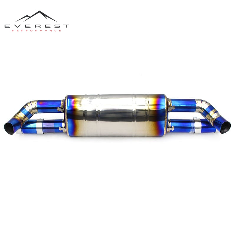 Direct Fitment for Porsche 911 Carrera 991.2 GT2 RS 3.8T 2018-2019 Racing Titanium Lightweight Axleback Muffler