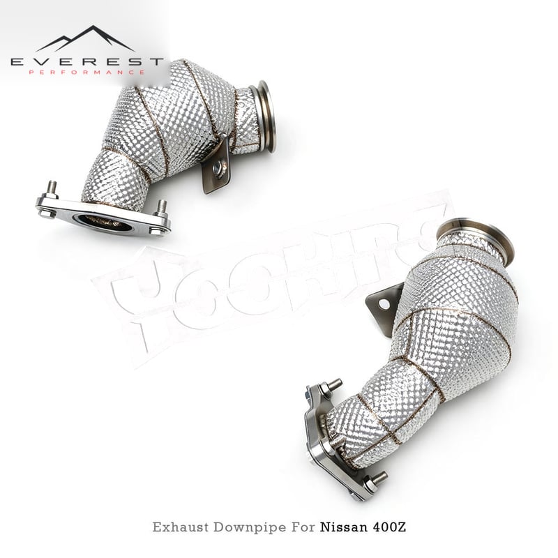 Custom Engine Turbo Header Downpipe for Nissan 400Z 3.0T 2021-2024 Bolt-on Straight Front Header SUS304 Test Pipes