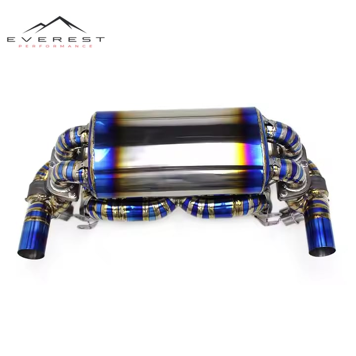 Titanium Pipe Muffler for Ferrari F430 4.3L 2005-2009 Auto Car Parts Race Sport Axle Back Escape Exhaust System
