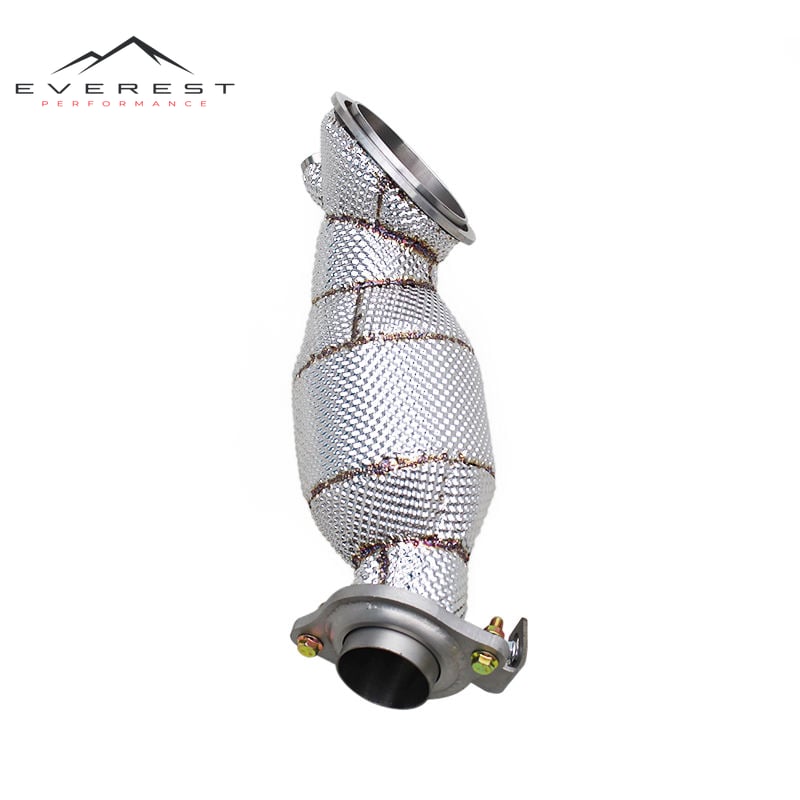 Race Heat Shield Exhaust Downpipe for Lexus RX300 2.0T 2017-2020 Direct Plug Exhaust Straight-through Downpipe