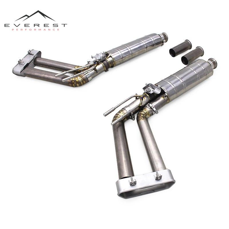 Custom Titanium Pipes Catback Muffler for Mercedes-Benz G63 AMG W464 4.0T 2019-2023 Sport Car Valve Exhaust System