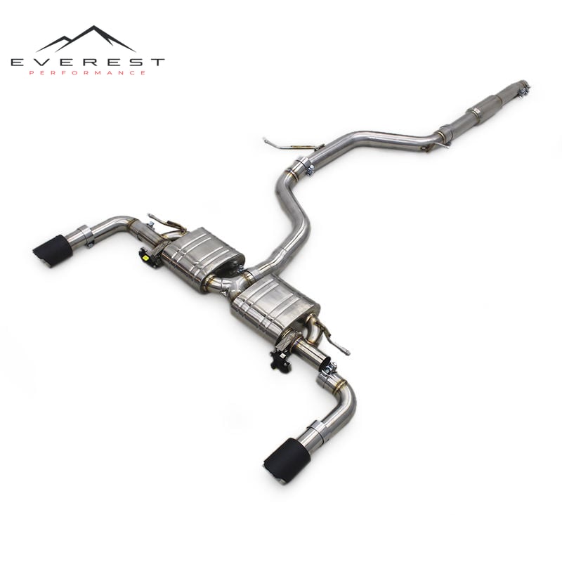 Stainless Steel Exhaust Pipes Catback Exhaust System for VW Golf 7/Golf 7.5 MK7/MK7.5 1.4T 2014-2021 Exhaust Muffler