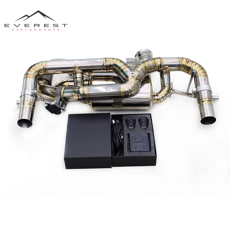 Titanium Alloy Exhaust Rear Section for Lotus Emira 2.0T 2021-2022 | Lightweight Performance Muffler