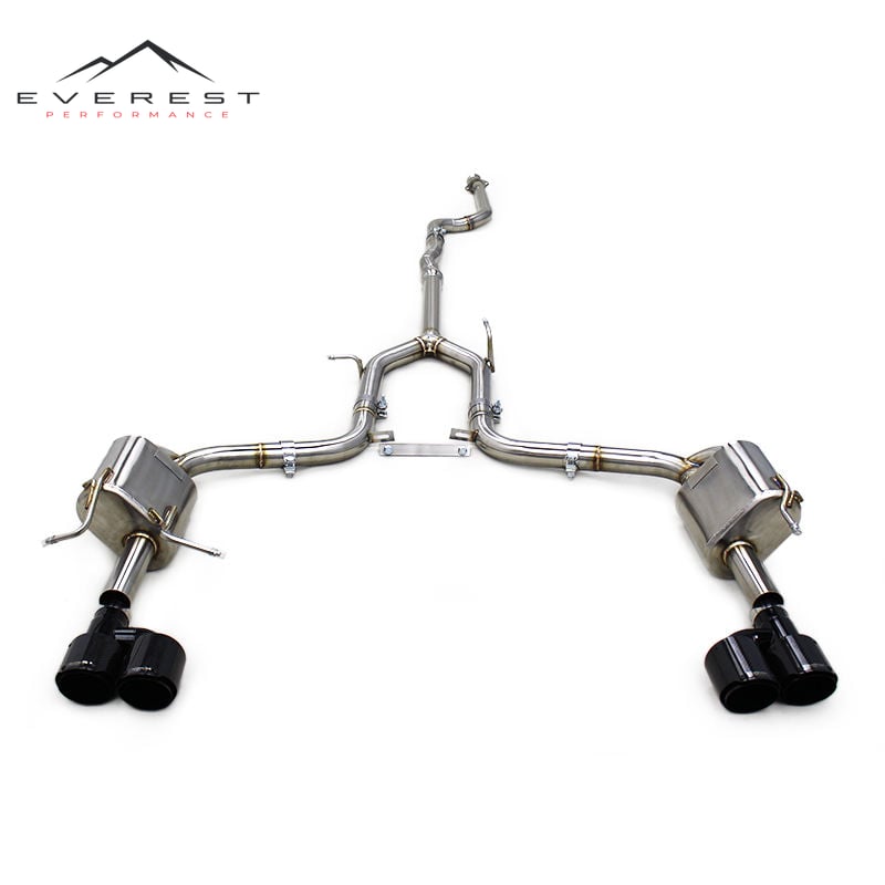 Catback Exhaust for Mercedes-Benz C180 C200 C260 C250 W204 1.6T 1.8T 2007-2014 Stainless Steel Exhaust Catback Muffler