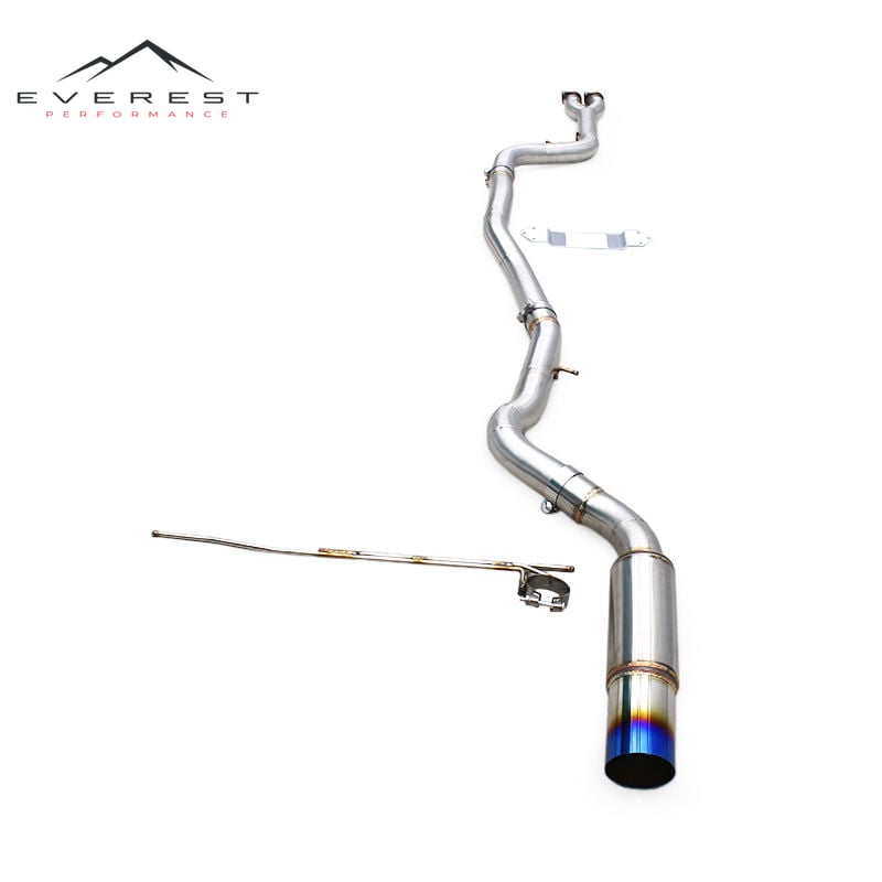 Race Single Exit Catback for BMW M2C/M2 Competition F87 3.0T 2018-2023 Single All the Way Straight Pipe Exhaust Muffler