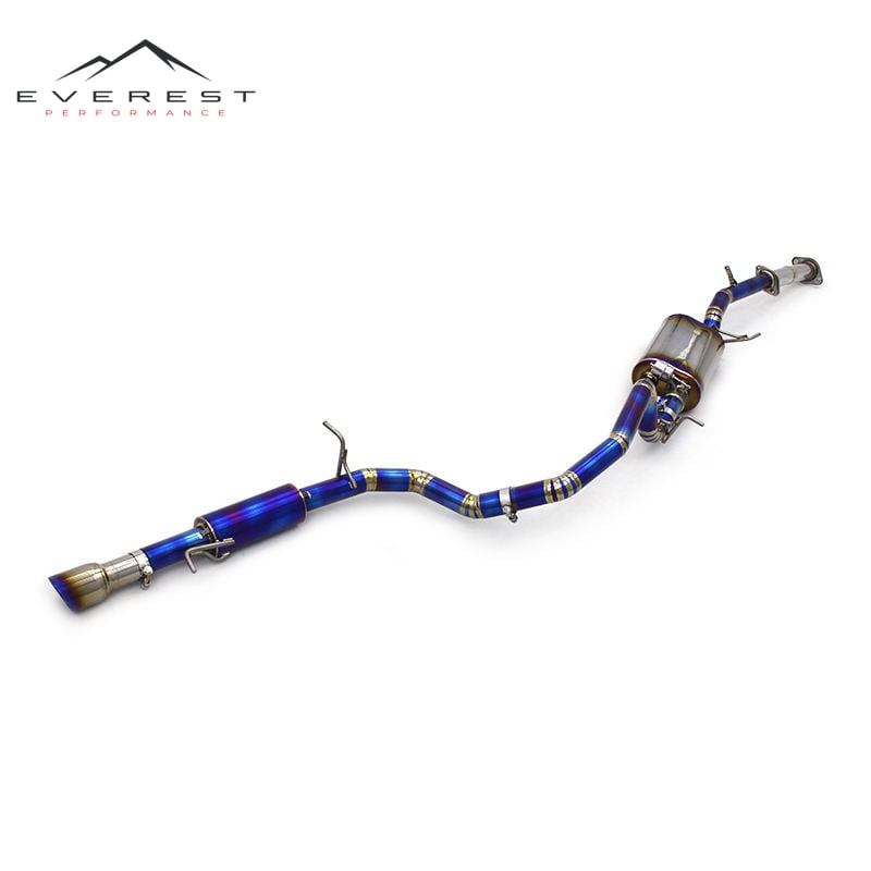 High Performance Catback for Mitsubishi Pajero 3.0/3.8 2006-2021 Titanium Muffler Exhaust System