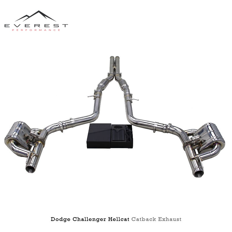 Valved Exhaust System for Dodge Challenger Hellcat Widbody SRT 6.2T (2016-2022 )Tuning SUS304 Pipe Muffler
