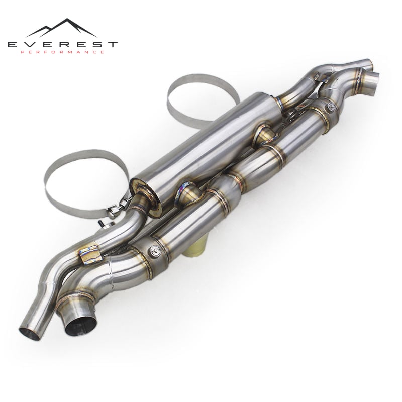 Catback Exhaust for Porsche 911 991/991.1/991.2 Turbo 3.8T Racing Car Tuning Muffler Stainless Steel Pipe Exhaust System