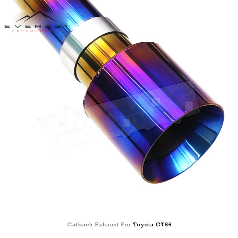 Racing Titanium Catback Muffler Exhaust Pipes for Toyota FT86/GT86/GR86/86/Scion FR-S 2.0L 2012-2024 Exhaust Pipes Active Sound