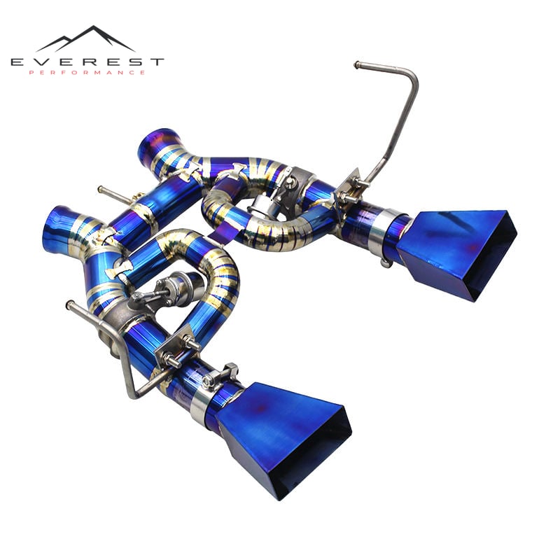 Vacuum Valve System for Mclaren 650S/625C Spider/Coupe 3.8T 2014+ Racing Titanium Exhaust Pipe