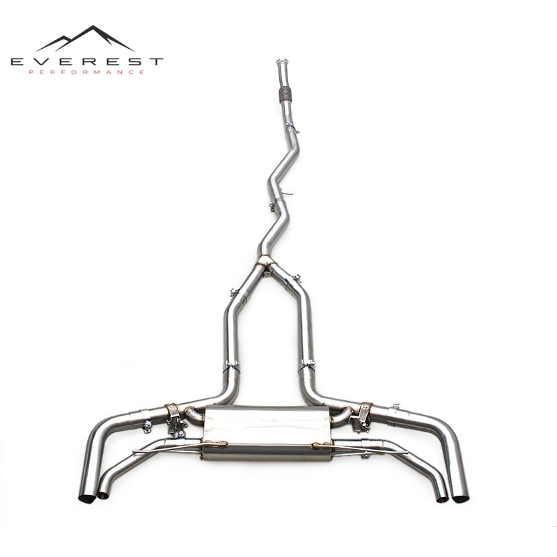 SS304 Exhaust Pipe System for Mercedes-Benz GLE53 AMG W167 3.0T 2020-2024 Sport Car Performance Catback Exhaust System