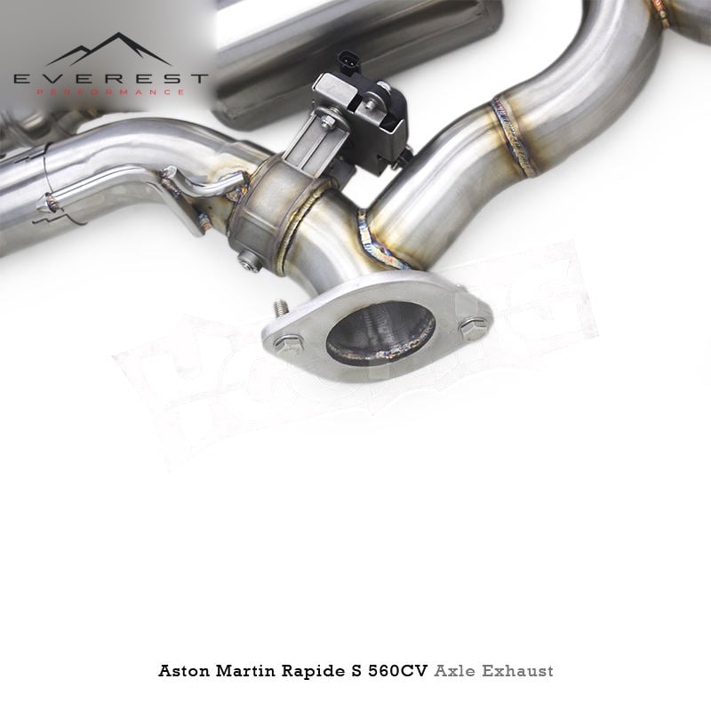 SS304 Exhaust Pipe System for Aston Martin Rapide S 560CV 2013-2018 Electronic /Vacuum Valve Muffler Catback Exhaust