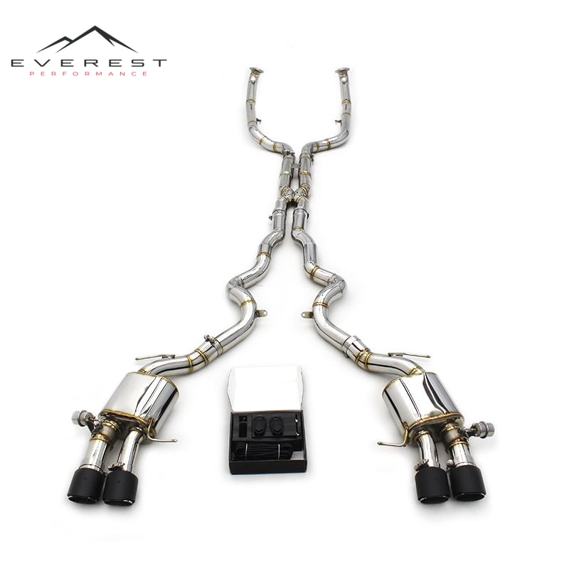 Automotive Performance Exhaust System Valve Controlled Exhaust Pipe for BMW M6 F06 4.4T 2012-2016 Muffler