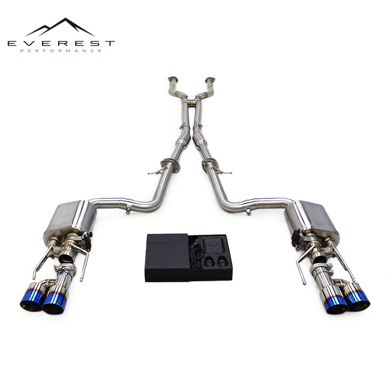 Valvetronic Exhaust System for Lexus LS460/LS460L 4.6L 2006-2012 Stainless Steel Valved Catback Muffler