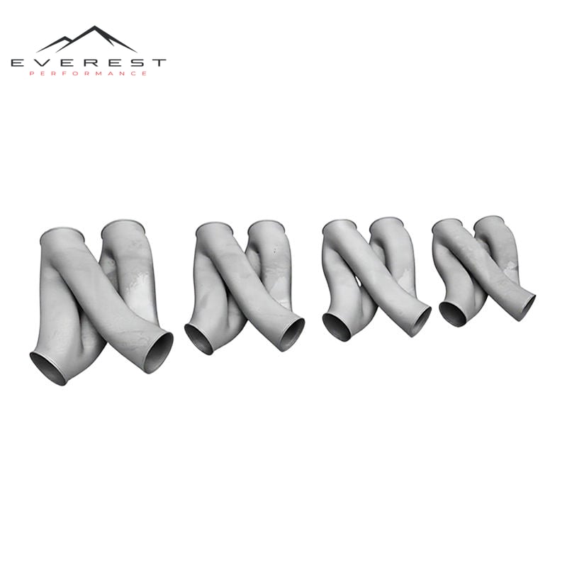 3D Printed Z X Diversion Pipe for BMW G90 F90 M5 X7 Racing Exhaust Pipe 45° 2.5/2.76/3.0/3.5 Inch Pipe SUS316L Exhaust
