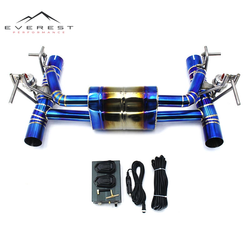 Titanium Alloy High Performance Exhaust for Ferrari 488 2015-2019 Valvetronic Catback Car Exhaust System