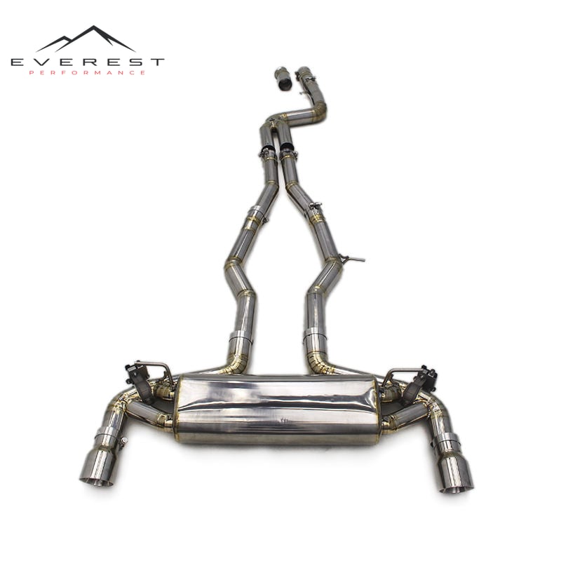 Car Exhaust Catback for Toyota Supra A90 3.0T 2020-2023 Titanium Exhaust Pipe Valvetronic Exhaust Muffler Catback