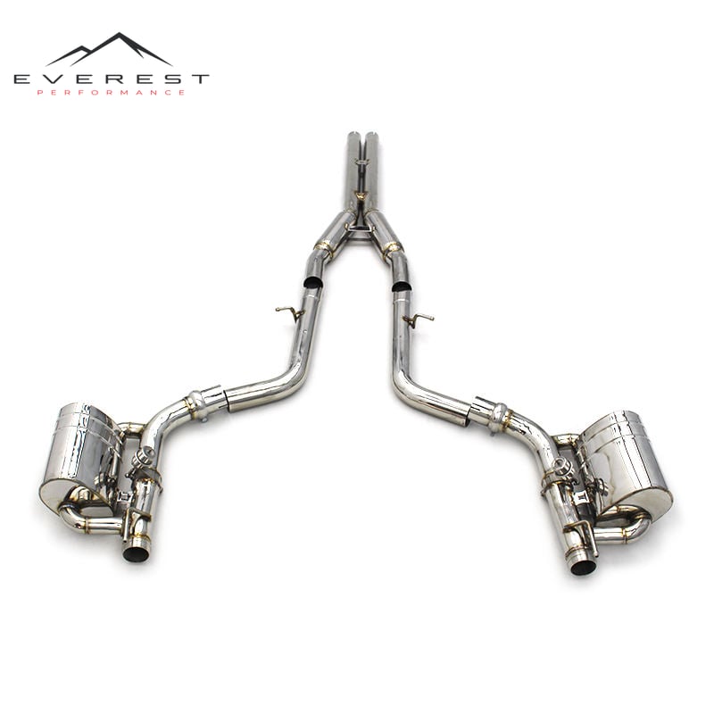 Upgraded High Performance Valved Catback Exhaust for Dodge Challenger Hellcat SRT 6.2T 2016-2022 Muffler Exhaust Pipe