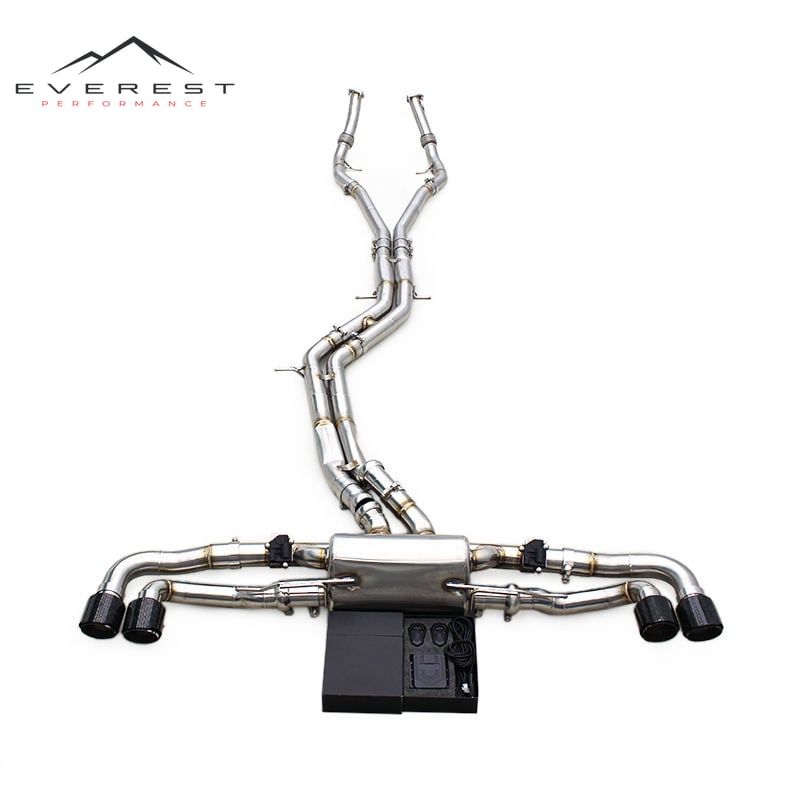 Racing Performance Valvetronic Exhaust Pipe for Audi RS Q8/RSQ8 2021-2024 Stainless Steel Sport Car Exhaust Catback System
