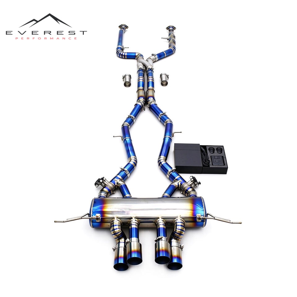 Valvetronic Titanium Catback Exhaust with Z Pipe for BMW M3/M4 G80/G82 3.0T 2021-2026 Racing Equal Length Mid Pipes