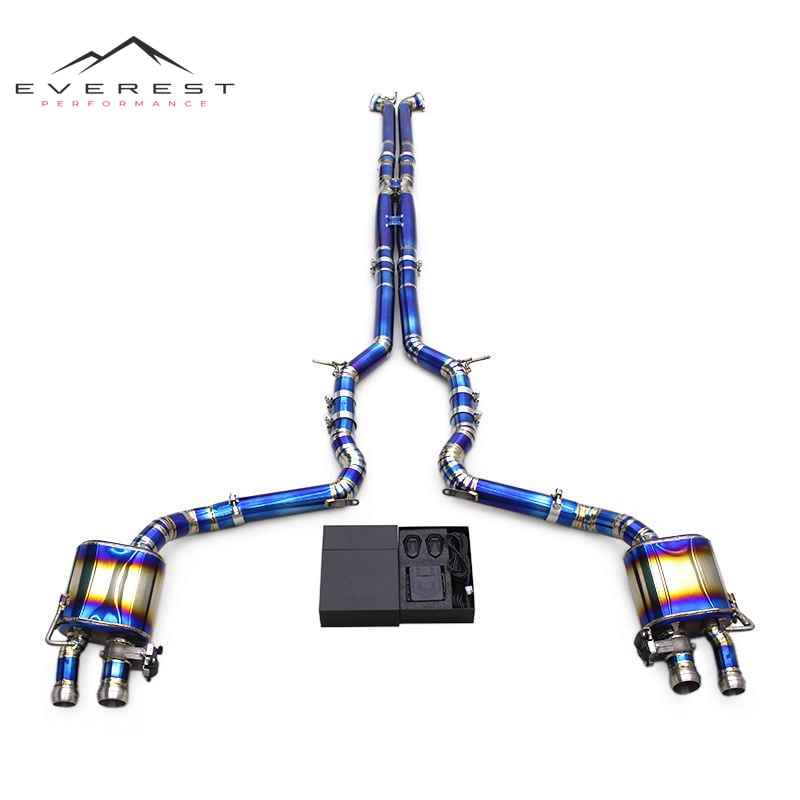 Custom Catback Exhaust for Bentley Continental GT V12 6.0T 2017-2024 Valvetronic Titanium Pipe Muffler Exhaust System