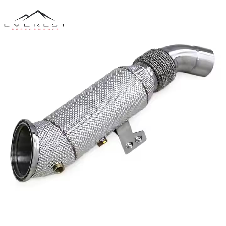 Exhaust Downpipe for BMW 540/540i 3.0T B58 2018-2024 Stainless Steel Exhaust Free Flow Pipe
