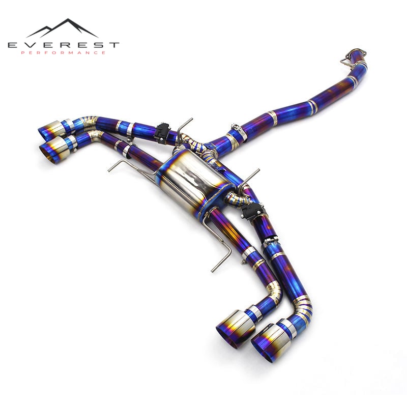 China High Quality Performance Exhaust System Titanium Alloy Exhaust Pipe Catback for Nissan GTR R35 Gtr35