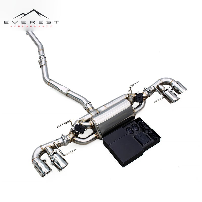 Catback Exhaust Fits for Maserati Grecale 2.0T 2023+ SS304 Stainless Steel Muffler with Wireless Remote Valve Control