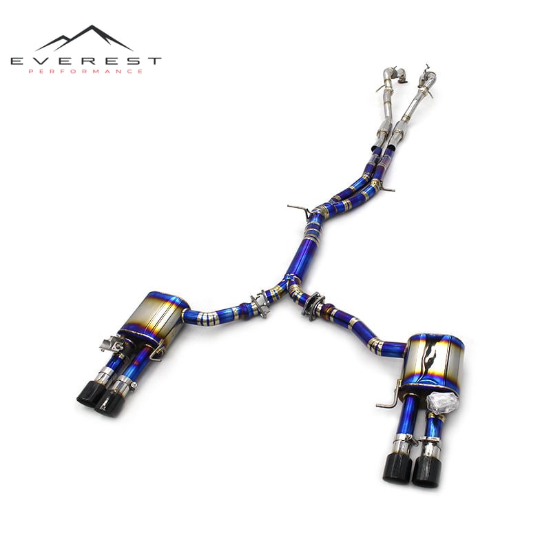 Titanium Catback Exhaust for Audi S4/S5 B9 3.0T 2019-2023 Titanium Exhaust Muffler Pipe Racing Car Exhaust System